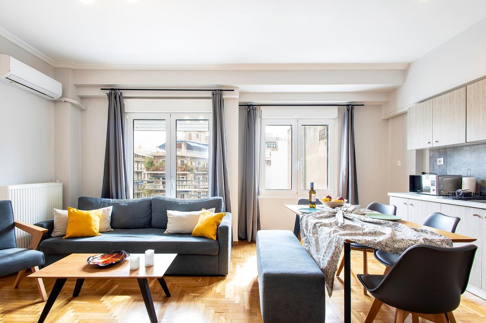 מלון דירות Aris123 By Smart Cozy - In The Heart Of - 5 Minutes From Metro - Available 24hr אתונה